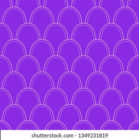 Vector Art Deco Style Seamless Pattern. Abstract Ornament Background.