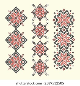 vector art ethnic embroidery decor