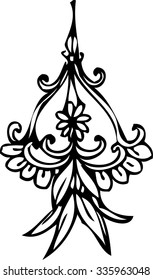 vector art of flower design