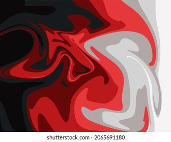 vector art fluid wave abstract background