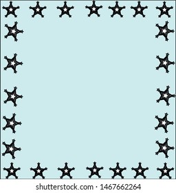 Vector art frame, beautiful color