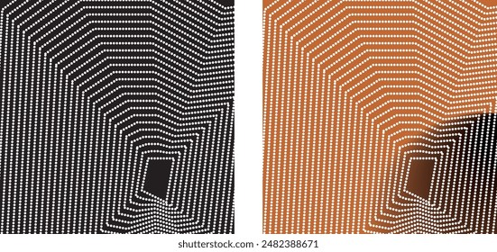 Vector art with gradient print ready with mesh effect.