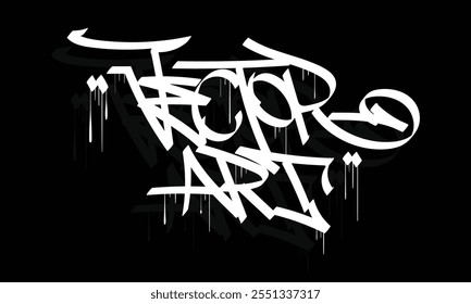 VECTOR ART graffiti tag style design