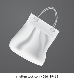 Vector art graphic illustration of summer bag