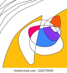 Vector Art Graphics Abstract irregular pattern background