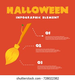 Vector Art Halloween Infographic Style