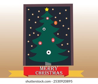 Vektorkunst, Symbole und Grafikdesign zu Weihnachten 