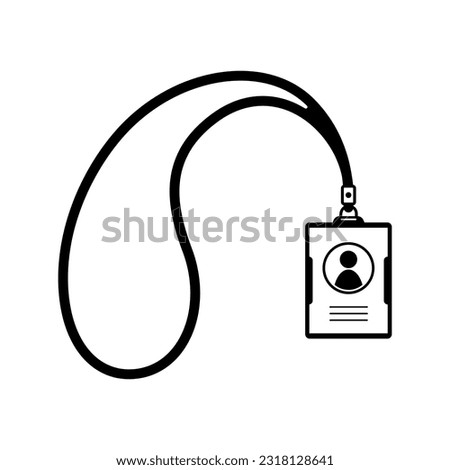 Vector art of ID card, icon and graphic design
