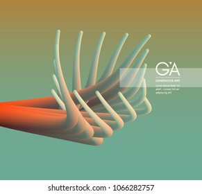 Vector art illustration. Dynamic effect. Cover design template. Can be used for advertising, marketing, presentation.