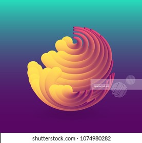 Vector art illustration. Dynamic effect. Cover design template. Can be used for advertising, marketing, presentation.
