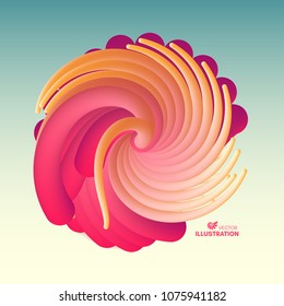 Vector art illustration. Dynamic effect. Cover design template. Can be used for advertising, marketing, presentation.