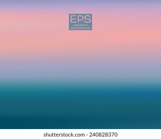 Vector art. illustration of soft colored abstract background. Web and mobile interface template. Travel corporate website design. Minimalistic backdrop.Editable. Blurred. Landscape. Light rays