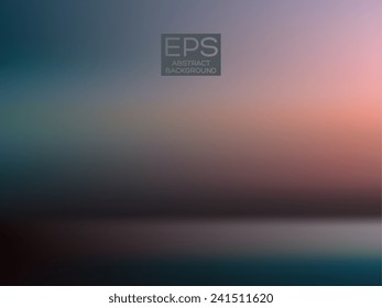Vector art. Illustration of soft colored abstract background. Web and mobile interface template. Corporate website design. Minimalistic backdrop.Editable. Blurred. Light rays