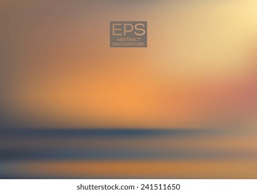 Vector art. Illustration of soft colored abstract background. Web and mobile interface template. Corporate website design. Minimalistic backdrop.Editable. Blurred. Light rays