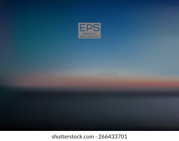 Vector art, illustration of soft colored abstract background. Web and mobile interface template. Travel corporate website design. Minimalistic backdrop.Editable. Blurred. Landscape. Light rays