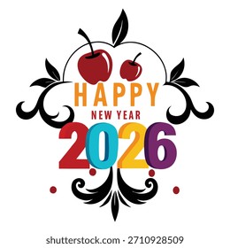 Ilustración de Arte vectorial de anuncio de celebración de tipografía estilizada