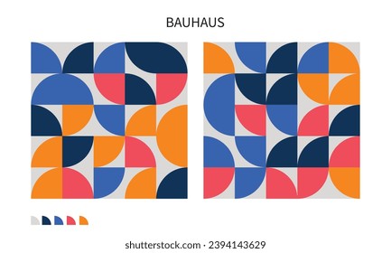 Arte vector inspirado por Bauhaus