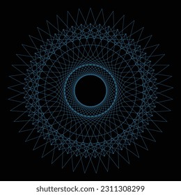 Vektorkunst und Liniendesign 