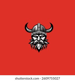 Vector art Mascot logo Viking Head Image