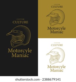 Vorlage für Vektorgrafik-Motorlogo