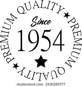 Vector art, Premium Quality Since 1954