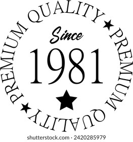 Vector art, Premium Quality Since 1981