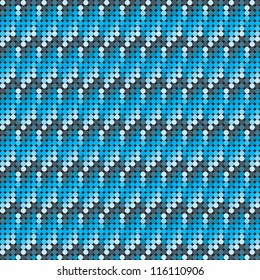 Vector art. Seamless blue circles on a dark background./ Abstract background