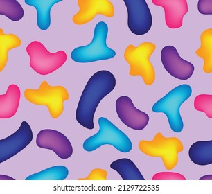 vector art seamless pattern liquid gradient
