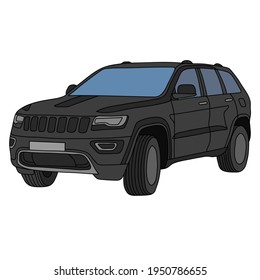 Vektorgrafik-Kleinwagen