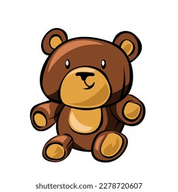 Vector Art of Teddy Bear