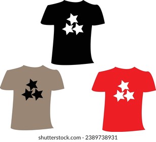 arte vectorial con diseño de camisetas