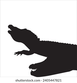Vector Art two American Alligator