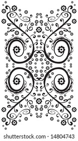 Vector art vintage background.