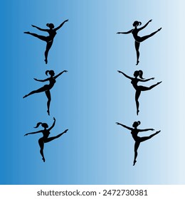 "Vector Art of Women Gymnastics" is a digital product featuring high-quality, scalable illustrations of women performing various gymnastics routines.
