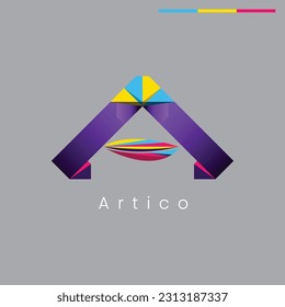 Vector artico logo design.
modern logo design.