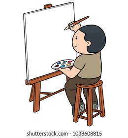 vector of artist