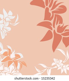 Vector of Artistic floral Pattern-7