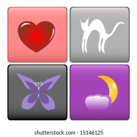 Vector  Artistic Icons Set