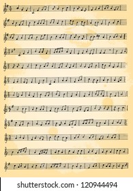 Vector artistic musical background