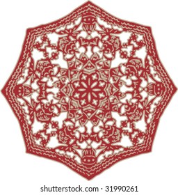 Vector of artistic pattern