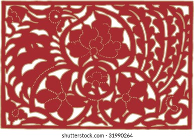 Vector of artistic pattern