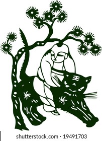 Vector of Artistic Traditional Chinese Pattern