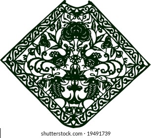 Vector of Artistic Traditional Chinese Pattern