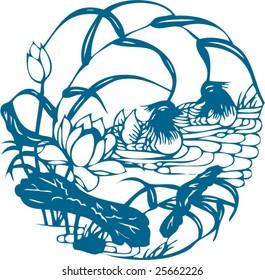 Vector of Artistic Traditional Chinese Pattern