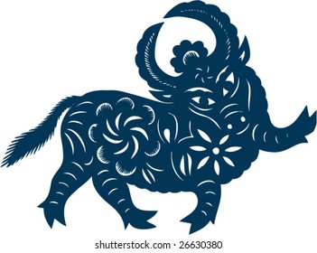 Vector of Artistic Traditional Chinese Pattern