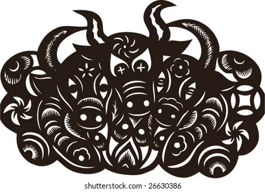 Vector of Artistic Traditional Chinese Pattern