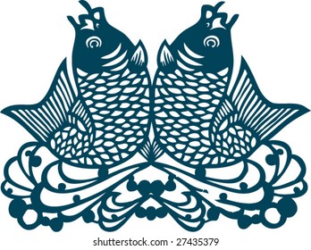 Vector of Artistic Traditional Chinese Pattern