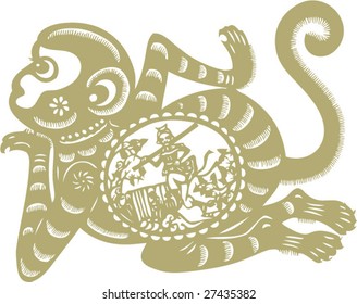 Vector of Artistic Traditional Chinese Pattern