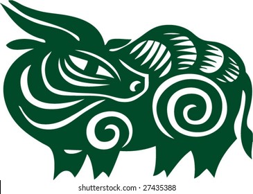 Vector of Artistic Traditional Chinese Pattern