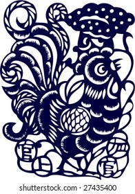 Vector of Artistic Traditional Chinese Pattern